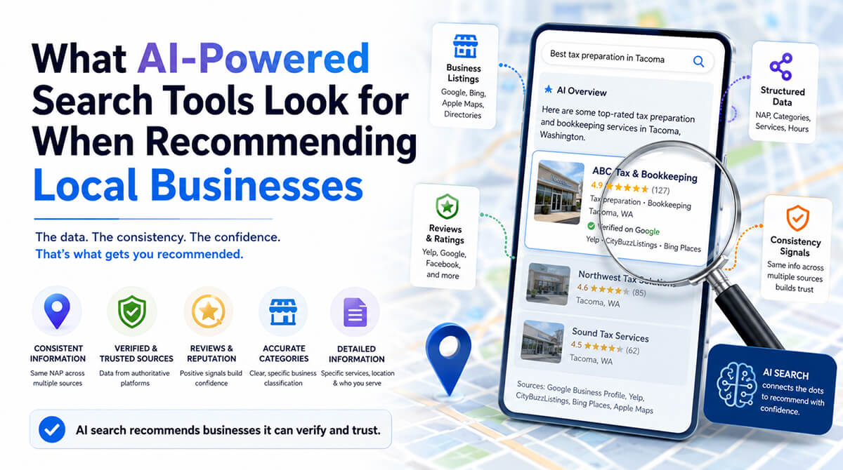 What AI-Powered Search Tools Look for When Recommending Local Businesses